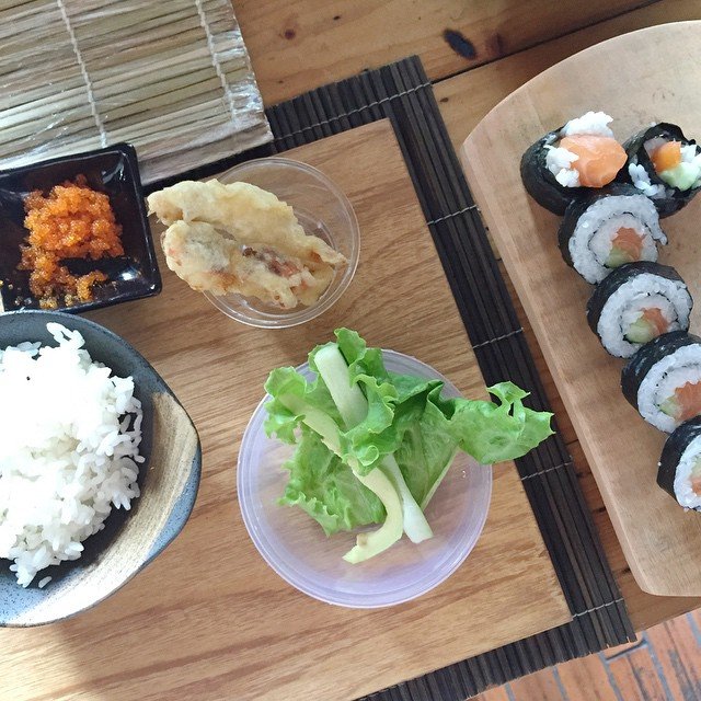 Having a sushi workshop today